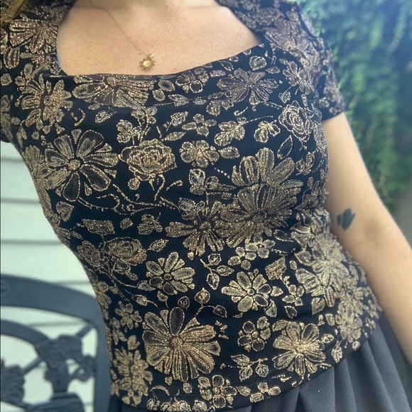 Vintage “Ronni Nicole by Ouida” evening blouse - Picture 4 of 8